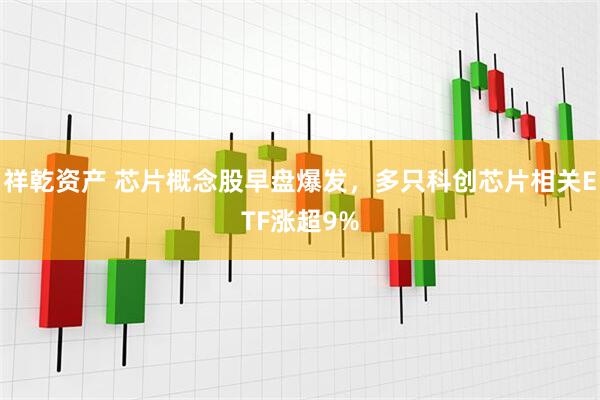 祥乾资产 芯片概念股早盘爆发，多只科创芯片相关ETF涨超9%