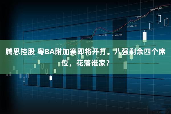 腾思控股 粤BA附加赛即将开打，八强剩余四个席位，花落谁家？